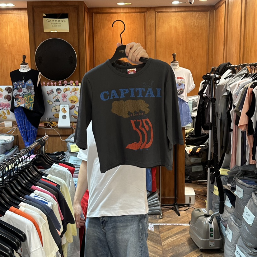 GARMENT-P韓國直郵實拍女裝新款休閑職業推薦熱賣26夏季T恤GARMENTT恤圖色3