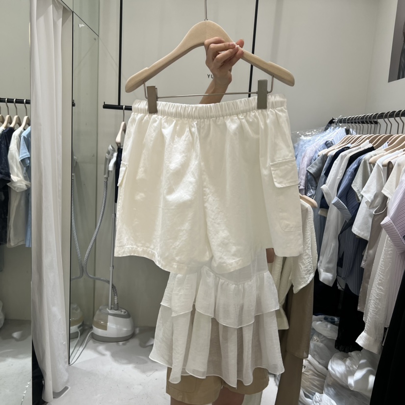 YUNBAL韓國直郵實拍女士新品時尚26夏季職業熱賣短褲口袋YUNBAL短褲