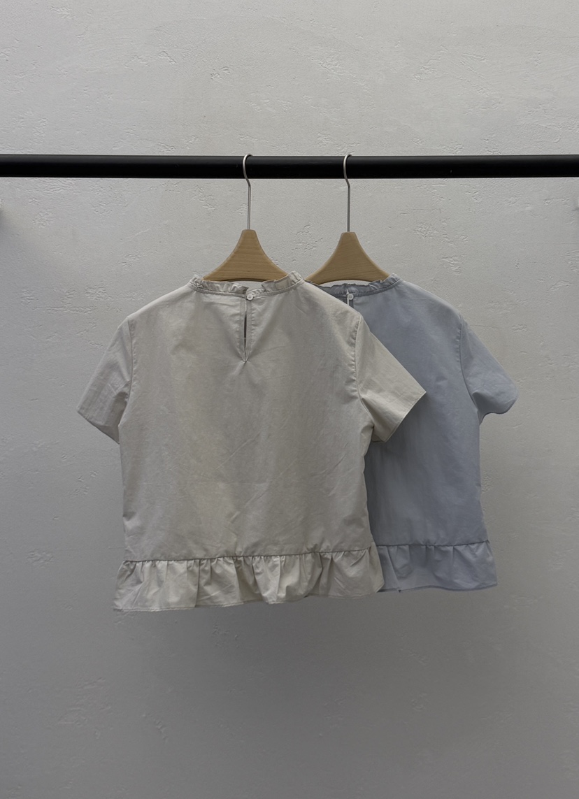 AUTUMN BEIGE-Q韓國代購女裝新品推薦熱賣26夏季襯衫蕾絲衫A.b/AUTUMN BEIGE襯衫/蕾絲衫
