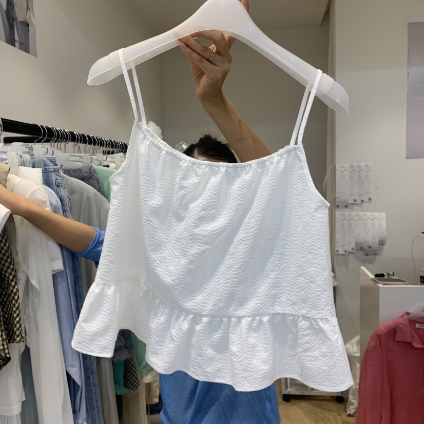 RUMIRU/AWEAR韓國代購女士新品休閑職業26夏季熱賣吊帶背心awear/RUMIRU吊帶/背心