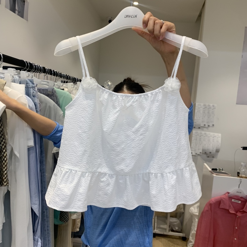 RUMIRU/AWEAR韓國代購女士新品休閑職業26夏季熱賣吊帶背心awear/RUMIRU吊帶/背心圖色1