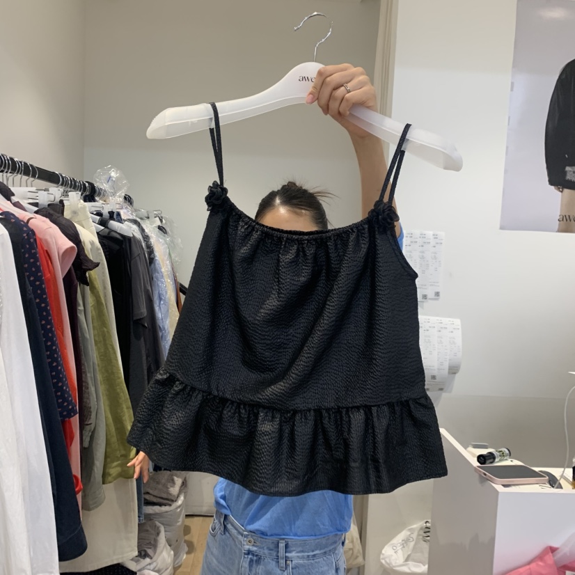 RUMIRU/AWEAR韓國代購女士新品休閑職業26夏季熱賣吊帶背心awear/RUMIRU吊帶/背心圖色2