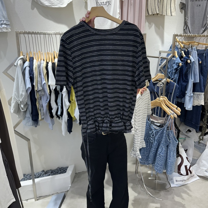 HIPTIQUE韓國代購女裝新款26夏季職業人氣26春夏時尚推薦T恤HIPTIQUET恤圖色2