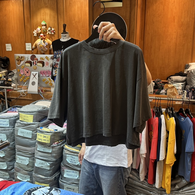 GARMENT-P韓國直郵女裝新款人氣推薦職業休閑26夏季長袖T恤GARMENT長袖T恤圖色3