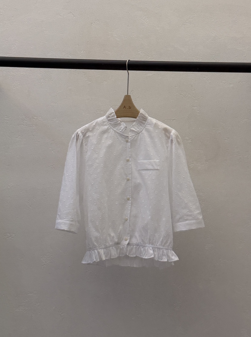 AUTUMN BEIGE-Q東大門實拍韓國女裝新款26春夏襯衫蕾絲衫A.b/AUTUMN BEIGE襯衫/蕾絲衫圖色1