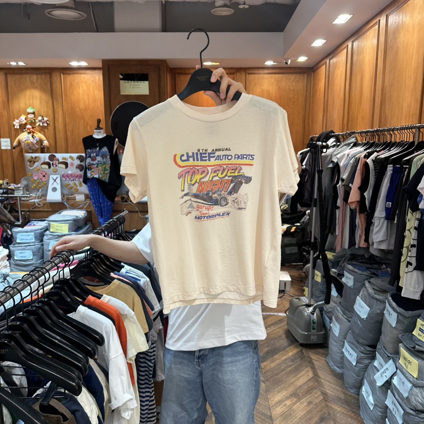 GARMENT-P韓國東大門代購女裝新款熱賣休閑人氣職業時尚T恤GARMENTT恤圖色2淺粉色