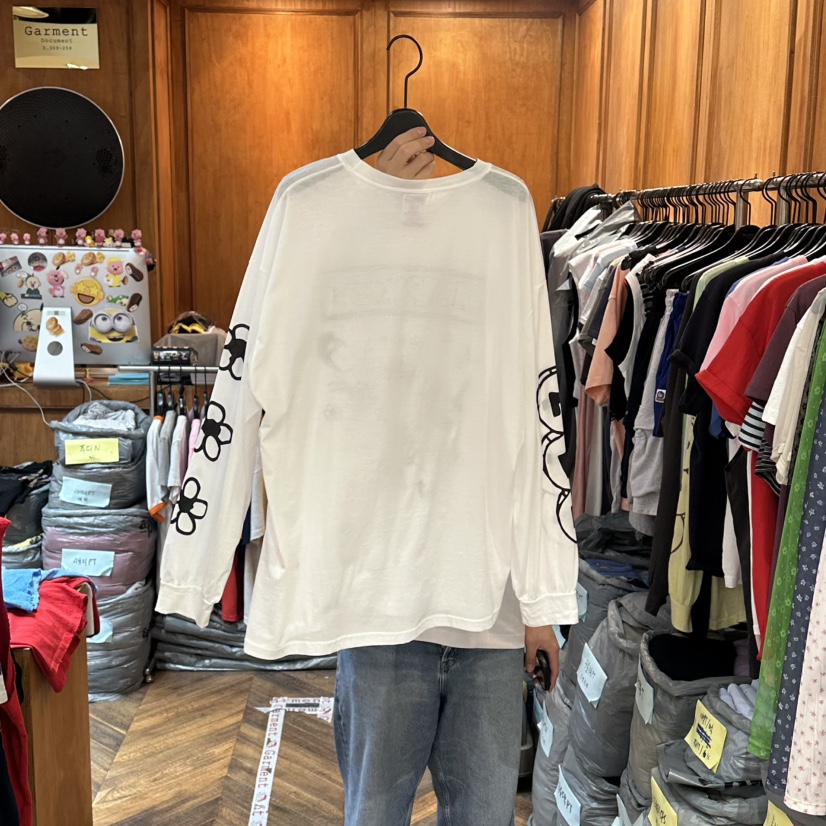 GARMENT-P韓國東大門代購女裝新款26夏季時尚職業長袖T恤GARMENT長袖T恤