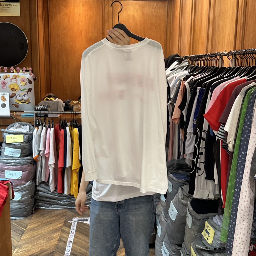 GARMENT-P韓國直郵女裝新品推薦人氣職業26夏季休閑長袖T恤GARMENT長袖T恤
