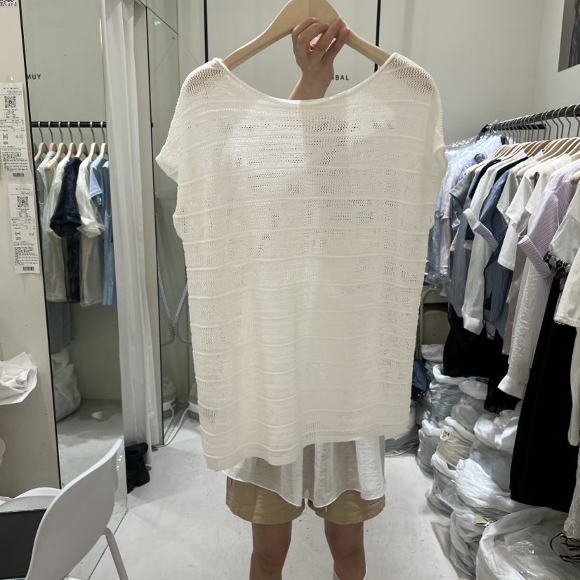 YUNBAL韓國東大門代購女裝新品熱賣時尚26春夏職業針織衫YUNBAL針織衫