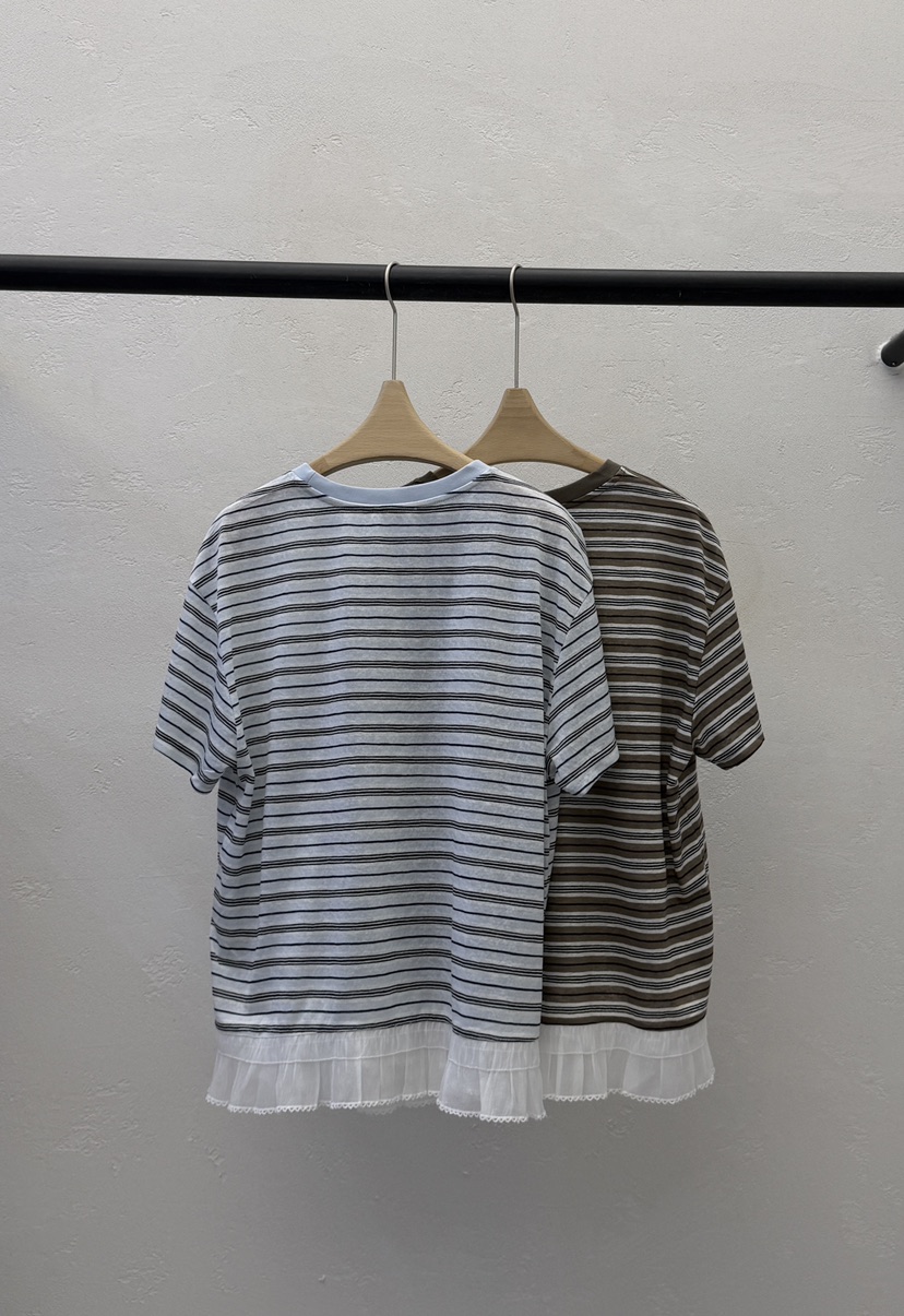 AUTUMN BEIGE-Q韓國直郵實拍女裝新品職業推薦26夏季T恤A.b/AUTUMN BEIGET恤