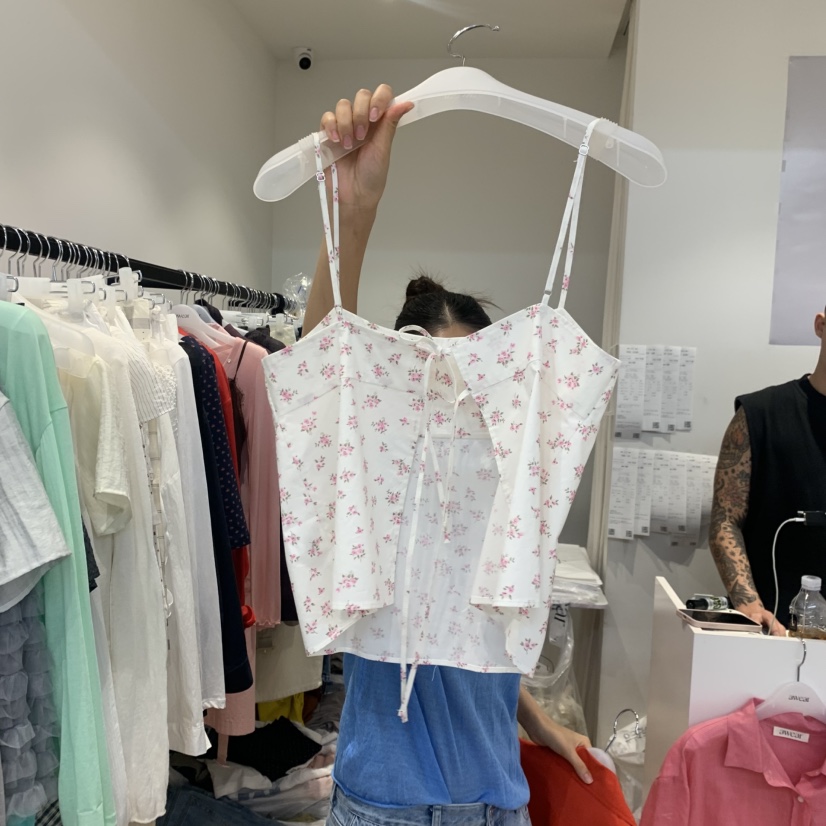 RUMIRU/AWEAR韓國東大門直郵女裝新款時尚熱賣26春夏吊帶背心awear/RUMIRU吊帶/背心