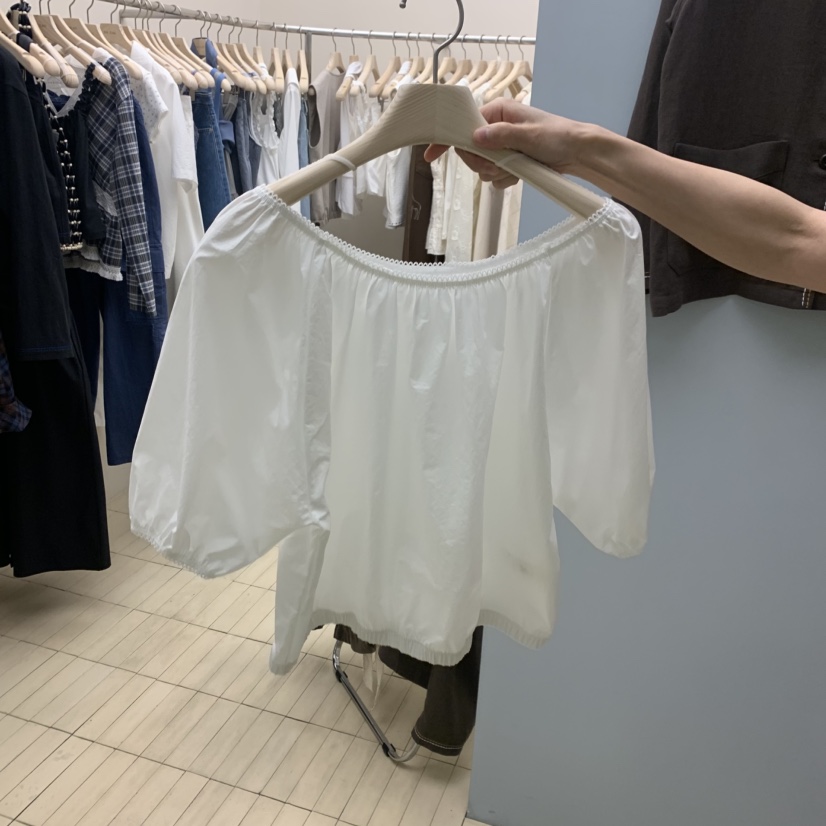 THEPLAN韓國東大門代購女裝新品熱賣休閑26夏季襯衫蕾絲衫THE PLAN襯衫/蕾絲衫