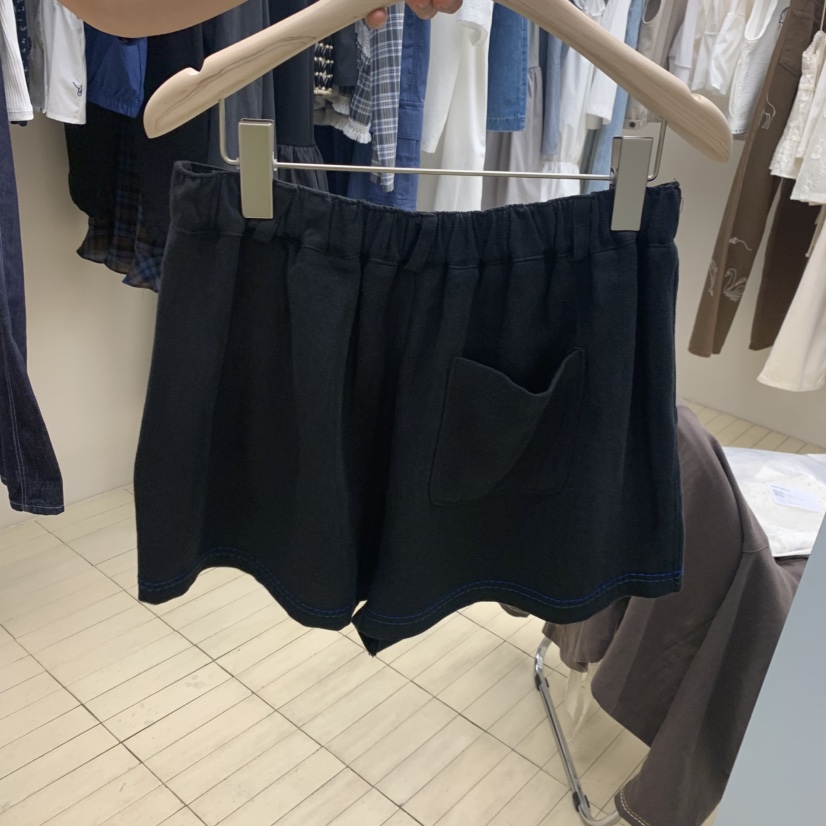 THEPLAN韓國直郵實拍女裝新品時尚職業休閑推薦26夏季短褲亞麻THE PLAN短褲