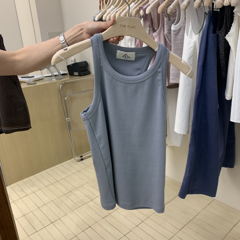 THEPLAN韓國東大門直郵女士新品26春夏人氣推薦休閑吊帶背心THE PLAN吊帶/背心圖色2