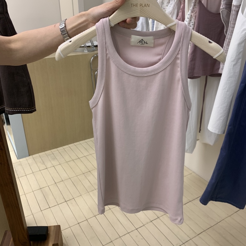 THEPLAN韓國東大門直郵女士新品26春夏人氣推薦休閑吊帶背心THE PLAN吊帶/背心圖色3