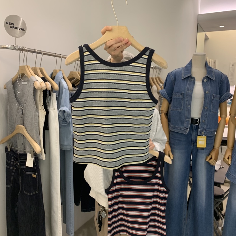 PHILO韓國直郵女士新款26春夏時尚推薦職業休閑熱賣吊帶背心PHILO吊帶/背心