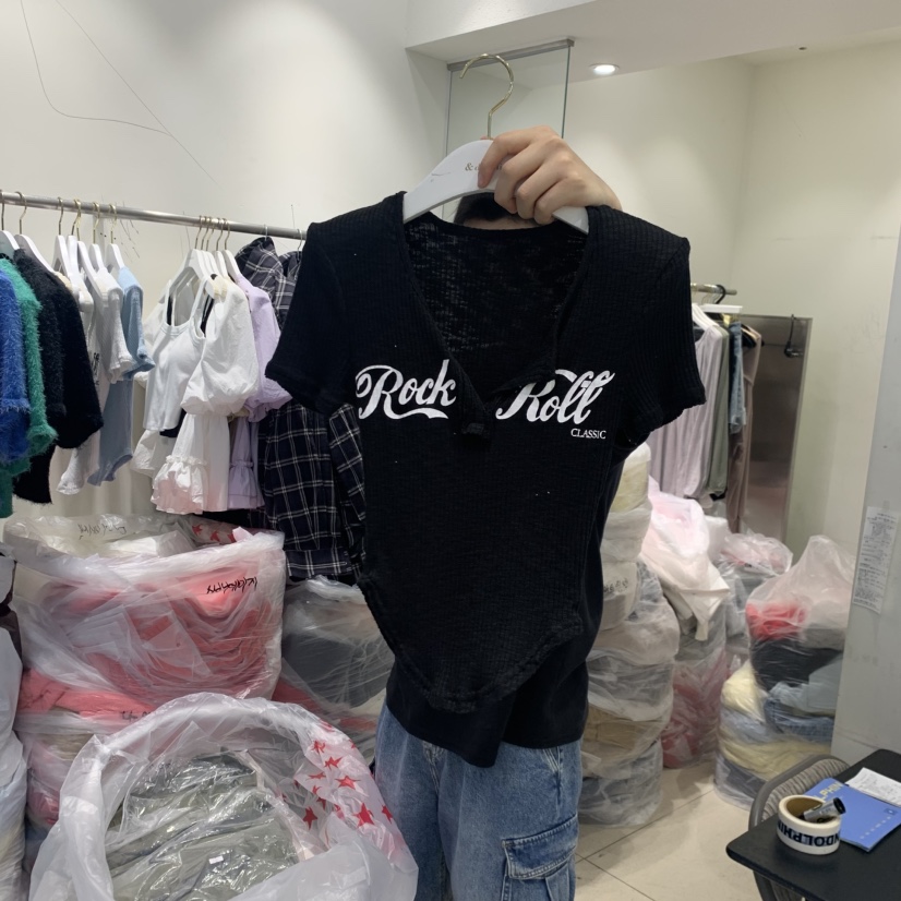 ENDOLPHIN韓國代購女裝新款時尚職業熱賣休閑推薦人氣T恤ENDOLPHINT恤圖色3