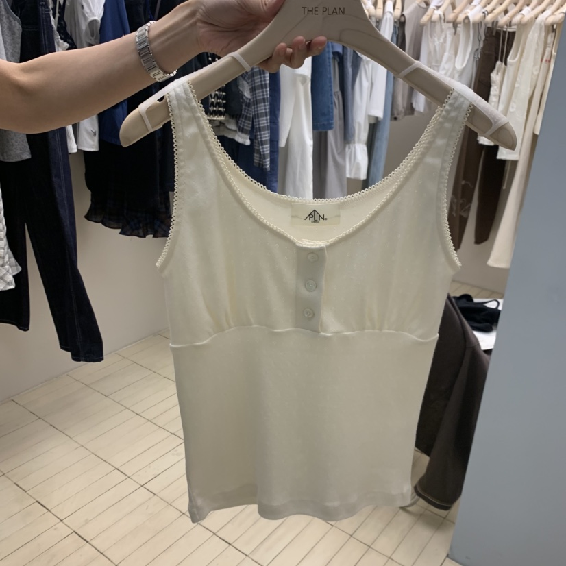THEPLAN韓國東大門直郵女士新品26春夏時尚推薦熱賣吊帶背心THE PLAN吊帶/背心圖色2