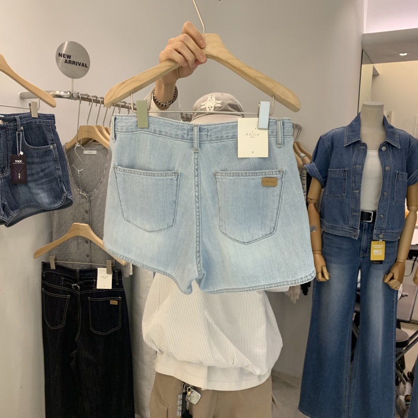 PHILO東大門實拍韓國女裝新品職業熱賣時尚人氣26夏季短褲PHILO短褲