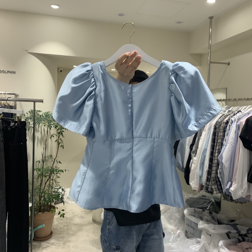 ENDOLPHIN韓國東大門代購女士新品熱賣人氣時尚襯衫蕾絲衫ENDOLPHIN襯衫/蕾絲衫