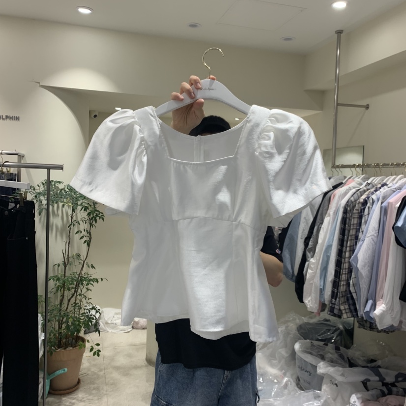 ENDOLPHIN韓國東大門代購女士新品熱賣人氣時尚襯衫蕾絲衫ENDOLPHIN襯衫/蕾絲衫圖色1