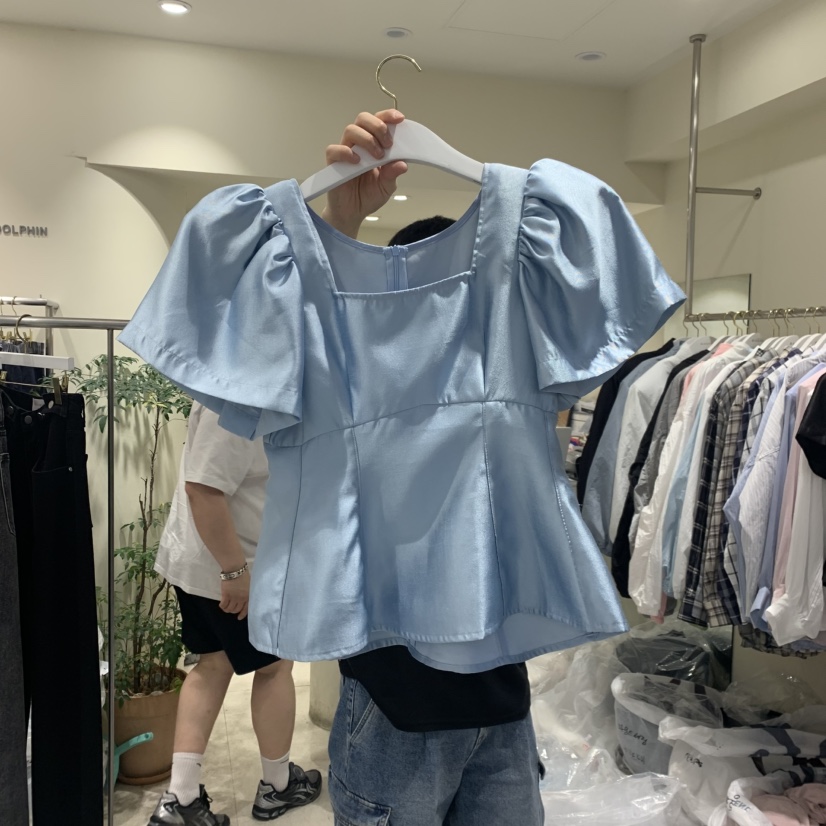 ENDOLPHIN韓國東大門代購女士新品熱賣人氣時尚襯衫蕾絲衫ENDOLPHIN襯衫/蕾絲衫圖色2