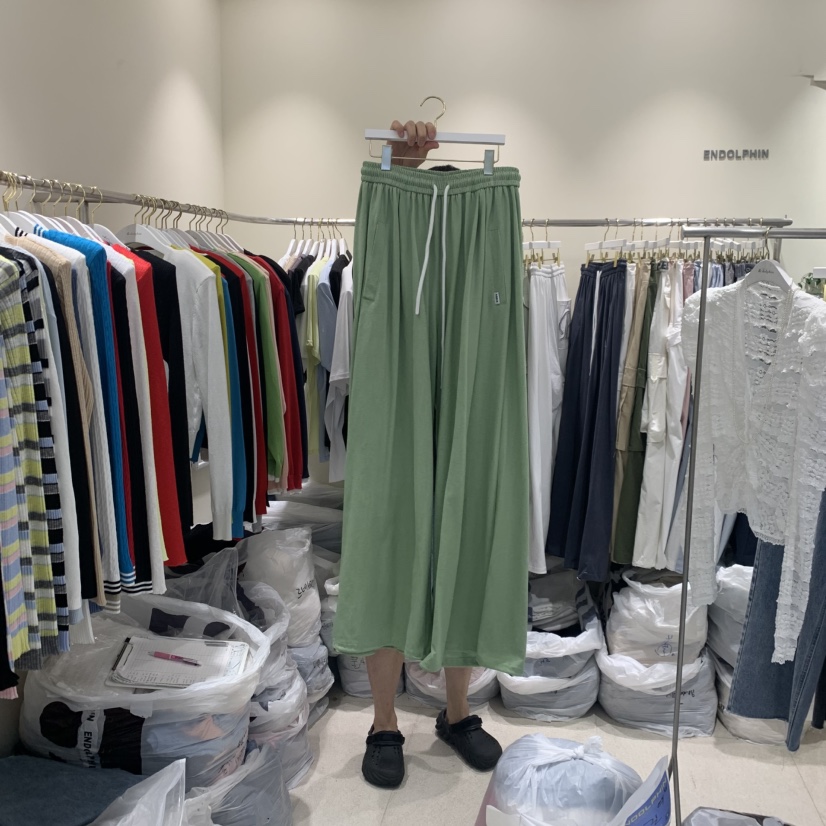 ENDOLPHIN韓國代購女裝新款26夏季職業人氣推薦時尚休閑褲ENDOLPHIN休閑褲圖色2