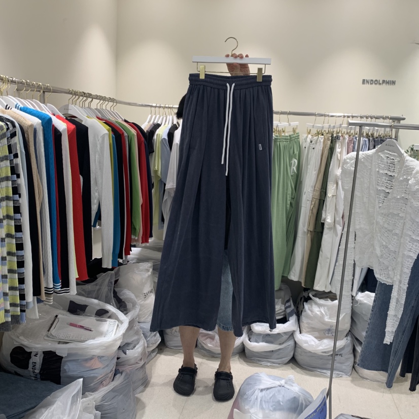 ENDOLPHIN韓國代購女裝新款26夏季職業人氣推薦時尚休閑褲ENDOLPHIN休閑褲圖色3
