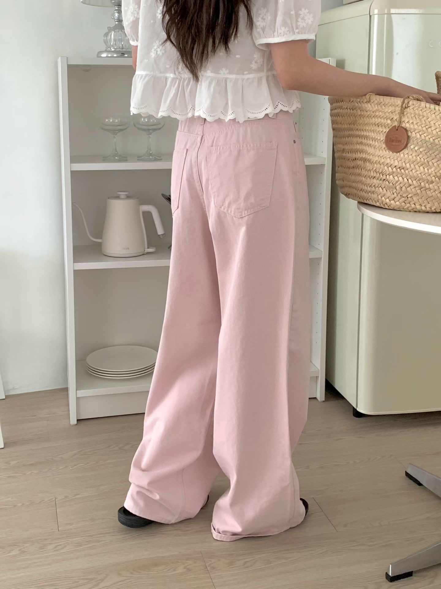 RARESOME韓國直郵女裝新品時尚人氣熱賣26春夏牛仔褲不含腰帶RARESOME牛仔褲