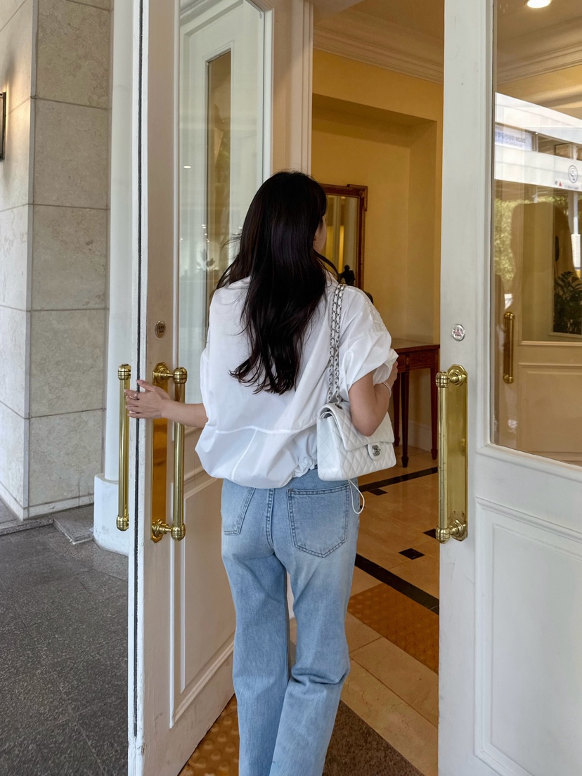 81 MARKET-L韓國東大門代購女裝新款26春夏休閑襯衫蕾絲衫81 MARKET-L襯衫/蕾絲衫