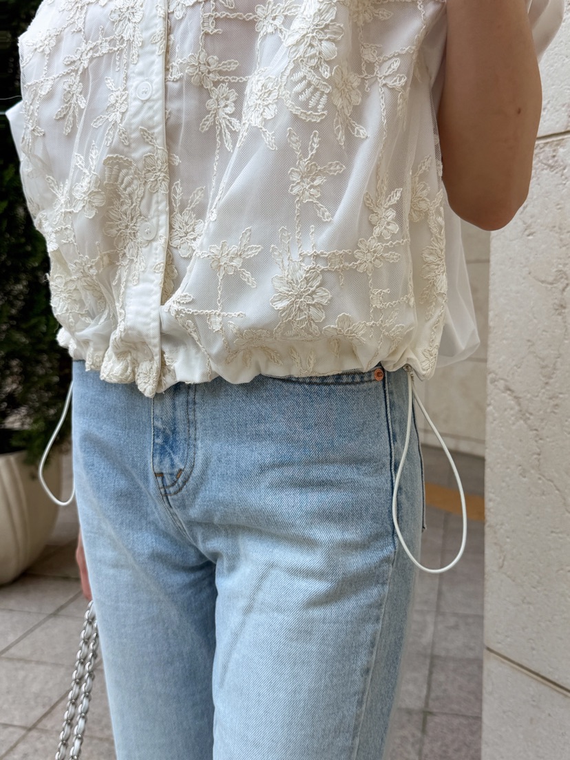 81 MARKET-L韓國東大門代購女裝新款26春夏休閑襯衫蕾絲衫81 MARKET-L襯衫/蕾絲衫