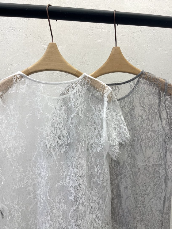 AUTUMN BEIGE-Q韓國直郵實拍女裝新款時尚26夏季T恤蕾絲A.b/AUTUMN BEIGET恤