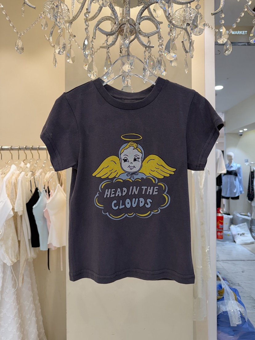 81 MARKET-L韓國直郵女裝新款休閑26夏季推薦時尚職業T恤81 MARKET-LT恤圖色2