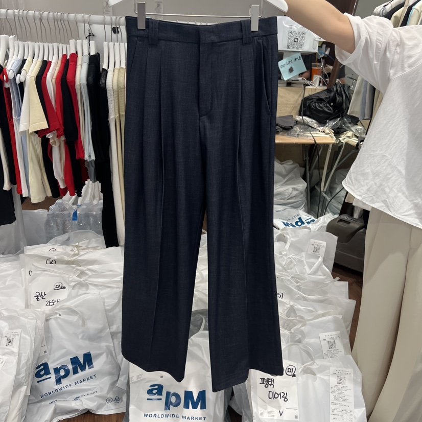 UNDERSTANDING韓國直郵女裝新品時尚人氣推薦職業26春夏休閑褲UNDERSTANDING休閑褲圖色1