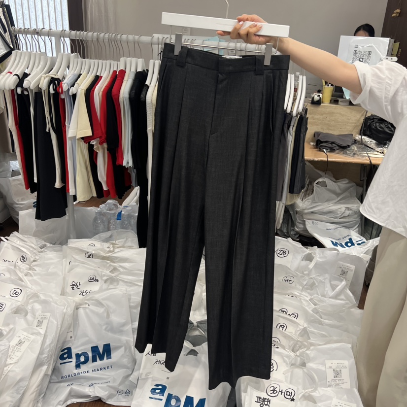 UNDERSTANDING韓國直郵女裝新品時尚人氣推薦職業26春夏休閑褲UNDERSTANDING休閑褲圖色2