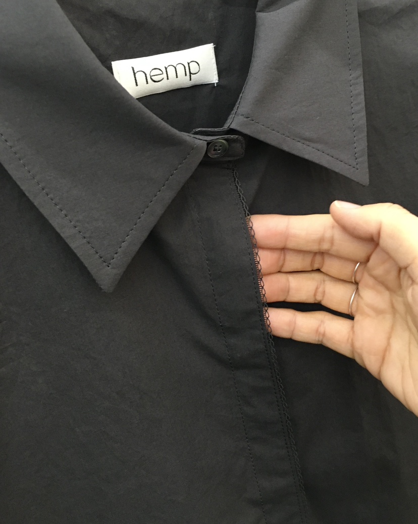 HEMP-P韓國直郵女裝新品時尚推薦26春夏人氣職業襯衫蕾絲衫hemp襯衫/蕾絲衫