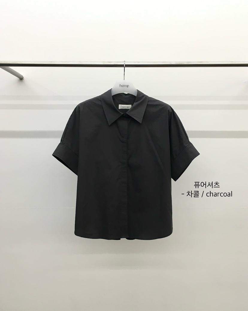 HEMP-P韓國直郵女裝新品時尚推薦26春夏人氣職業襯衫蕾絲衫hemp襯衫/蕾絲衫圖色2