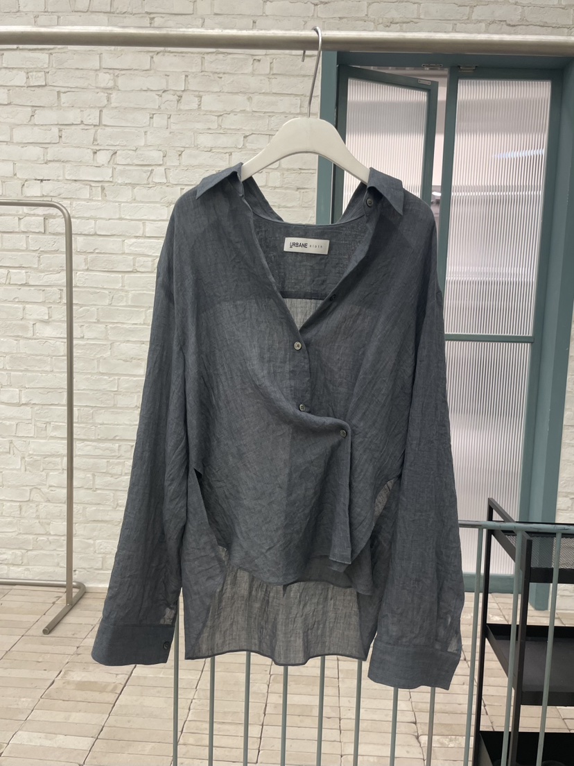 URBANE cloth東大門實拍韓國女裝新款職業人氣襯衫蕾絲衫URBANE cloth襯衫/蕾絲衫圖色3