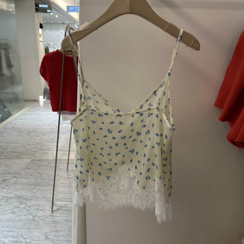 DE VENTI韓國直郵女裝新款26夏季26春夏推薦吊帶背心印花DE VENTI吊帶/背心