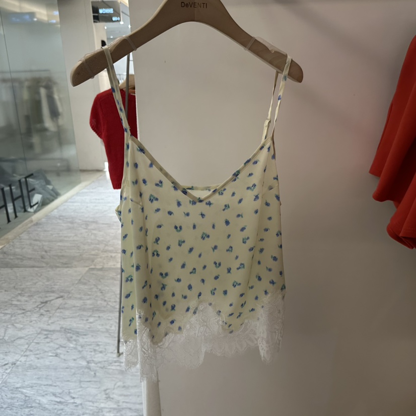 DE VENTI韓國直郵女裝新款26夏季26春夏推薦吊帶背心印花DE VENTI吊帶/背心圖色1