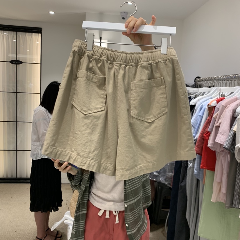 VENIR-a韓國東大門代購女裝新品26夏季26春夏職業短褲水洗VENIR-a短褲