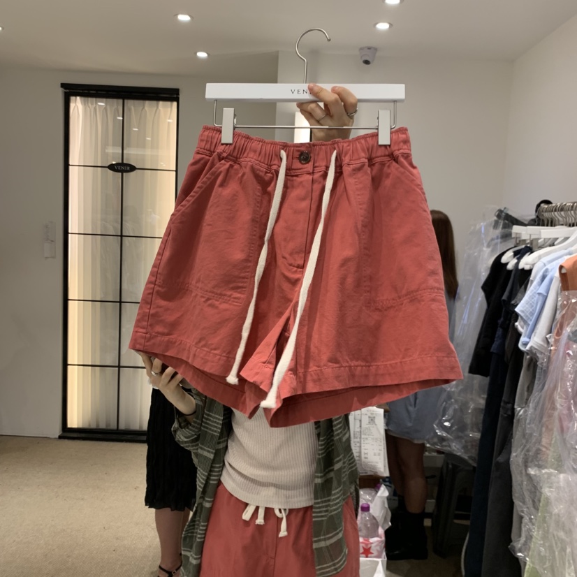 VENIR-a韓國東大門代購女裝新品26夏季26春夏職業短褲水洗VENIR-a短褲圖色3