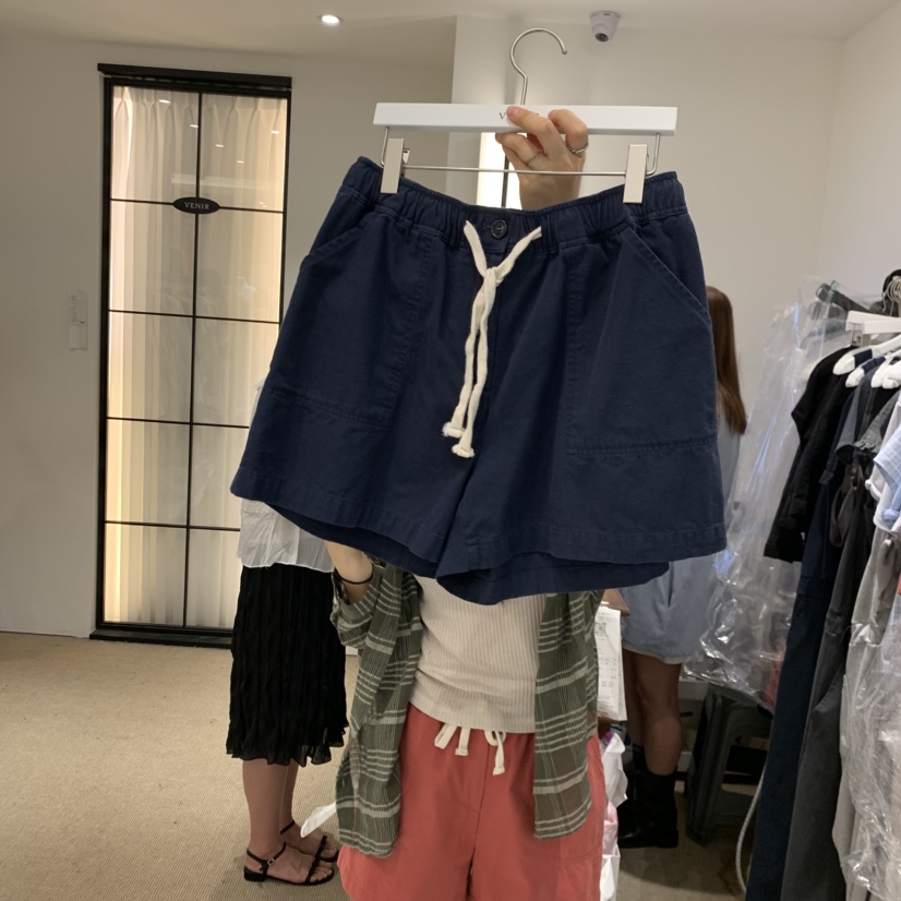 VENIR-a韓國東大門代購女裝新品26夏季26春夏職業短褲水洗VENIR-a短褲圖色4