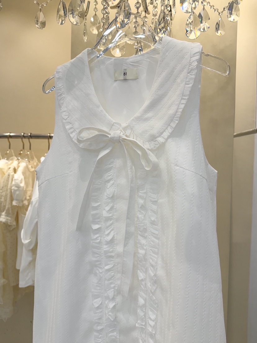 81 MARKET-L韓國東大門直郵女裝新品熱賣推薦連衣裙絲帶81 MARKET-L連衣裙