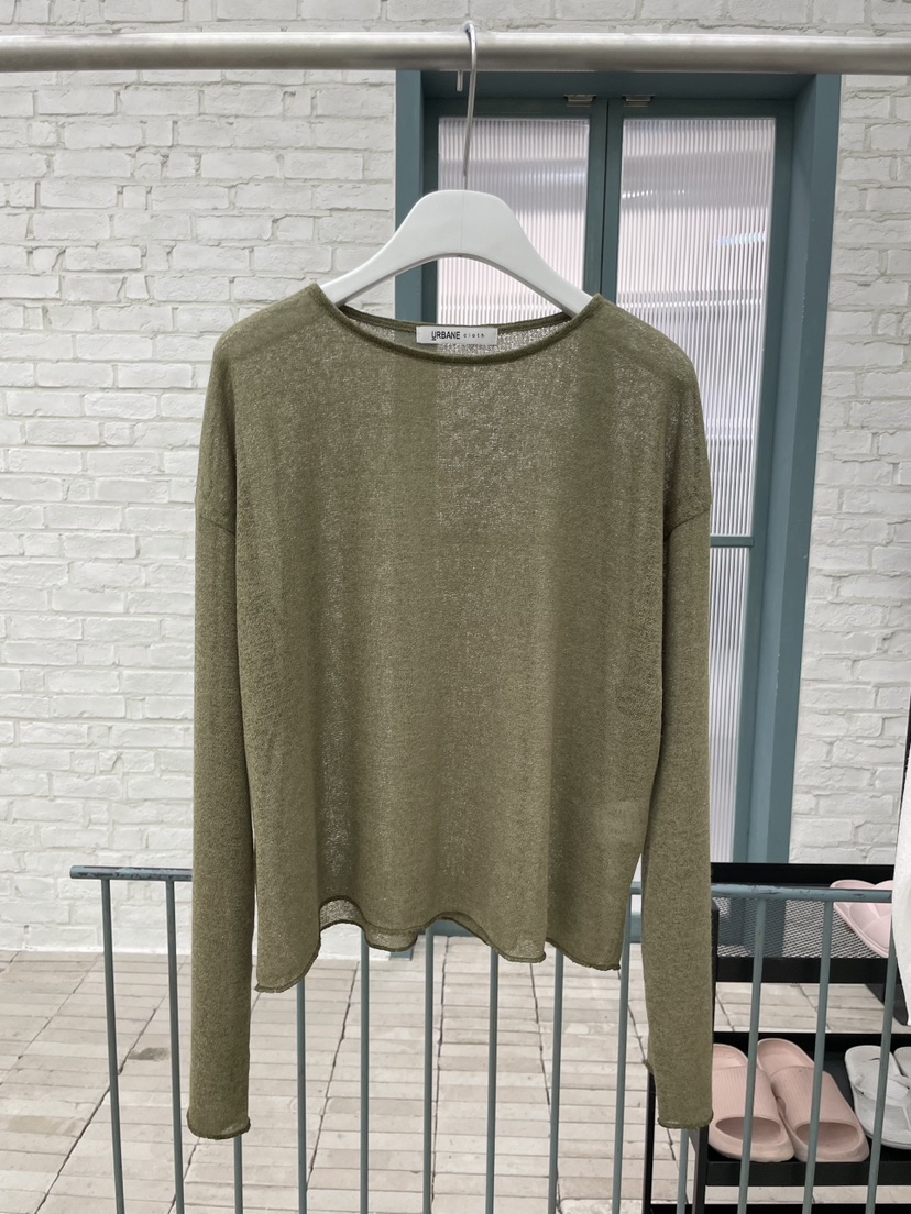 URBANE cloth韓國直郵女士新品推薦人氣熱賣職業時尚針織衫URBANE cloth針織衫圖色2卡其色