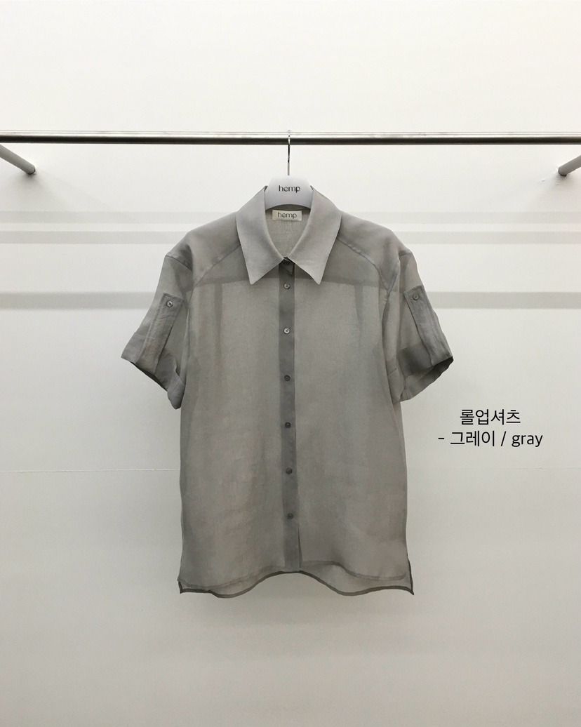 HEMP-P韓國直郵女士新品人氣時尚熱賣26夏季推薦襯衫蕾絲衫hemp襯衫/蕾絲衫圖色2