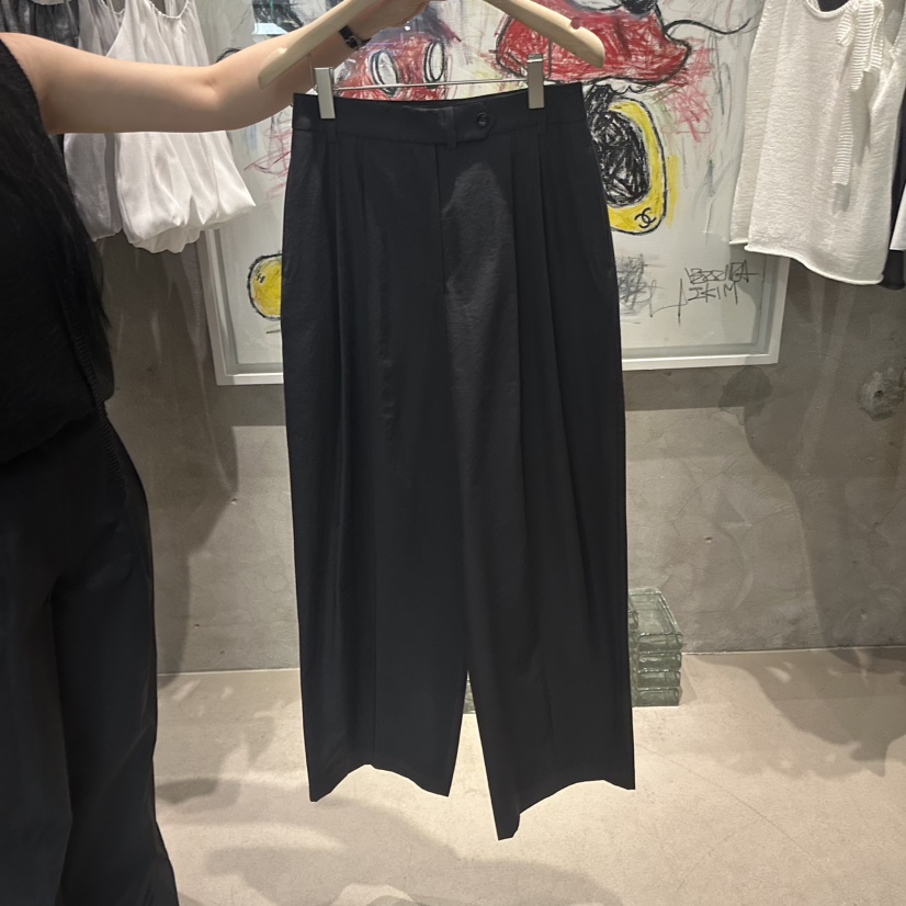 LAMAGIEPIE/LAMAGIE GREY東大門實拍韓國女士新品職業休閑褲LAMAGIEPIE/LAMAGIE GREY休閑褲圖色3墨色