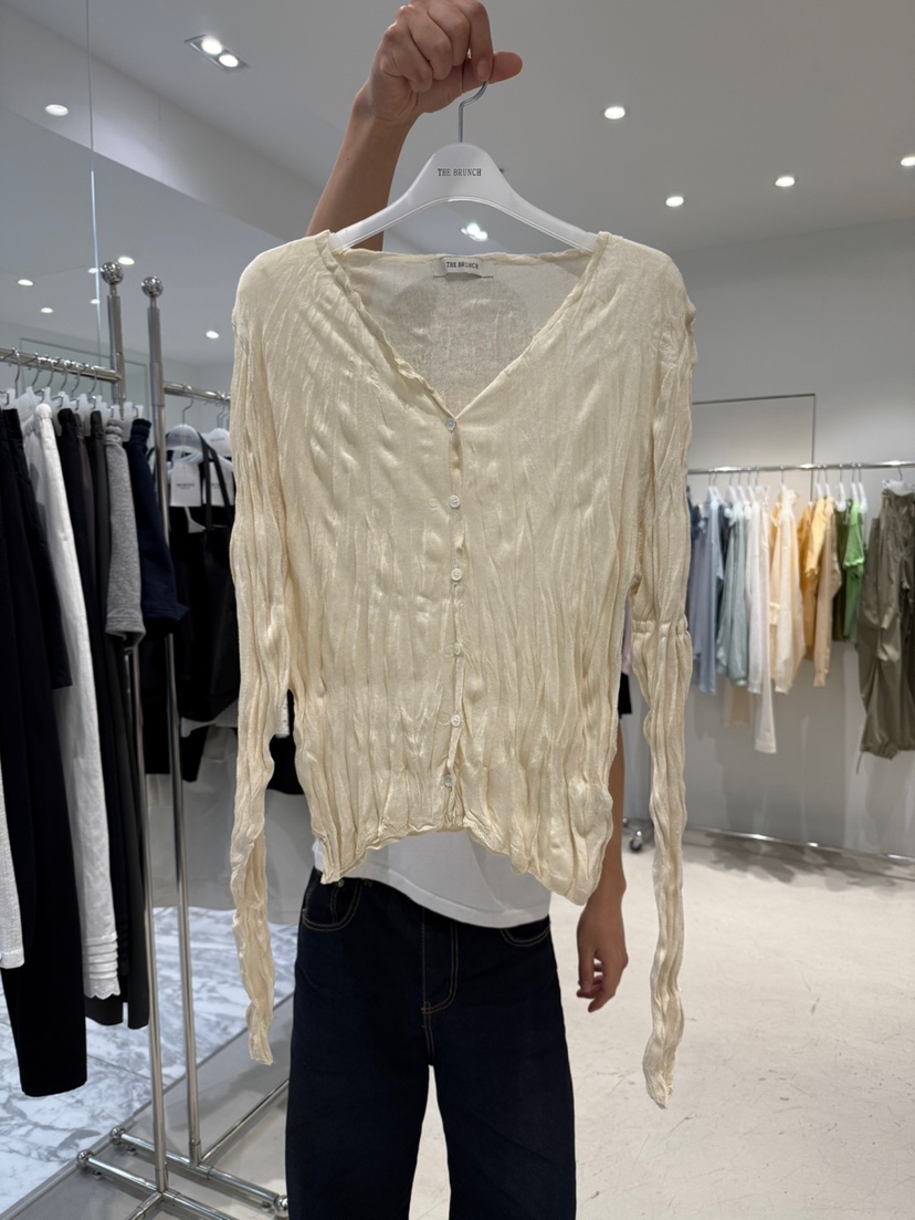 THE BRUNCH韓國代購女士新品26春夏26夏季人氣襯衫蕾絲衫THE BRUNCH襯衫/蕾絲衫圖色1