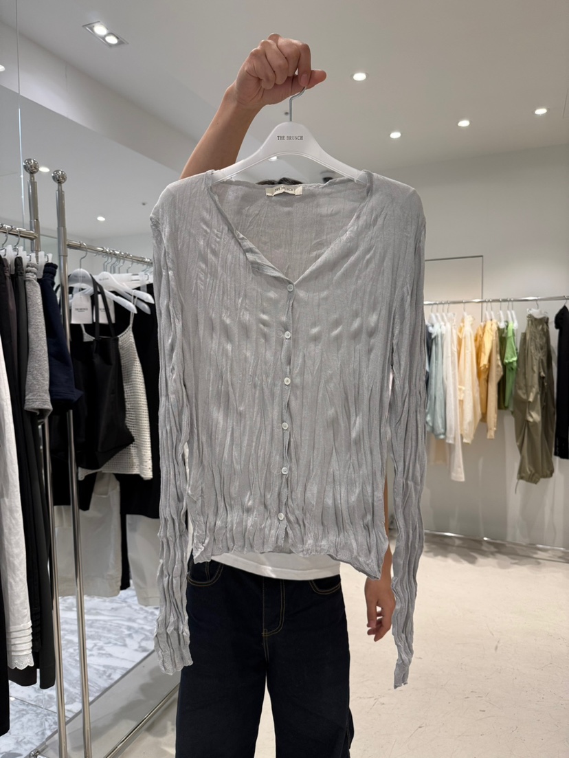 THE BRUNCH韓國代購女士新品26春夏26夏季人氣襯衫蕾絲衫THE BRUNCH襯衫/蕾絲衫圖色3