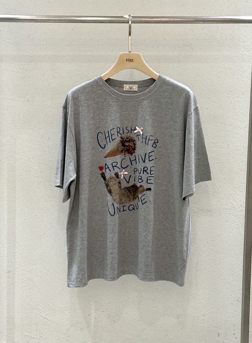 FIZZ韓國代購女裝新品熱賣職業推薦26夏季人氣時尚26春夏T恤FIZZT恤圖色2